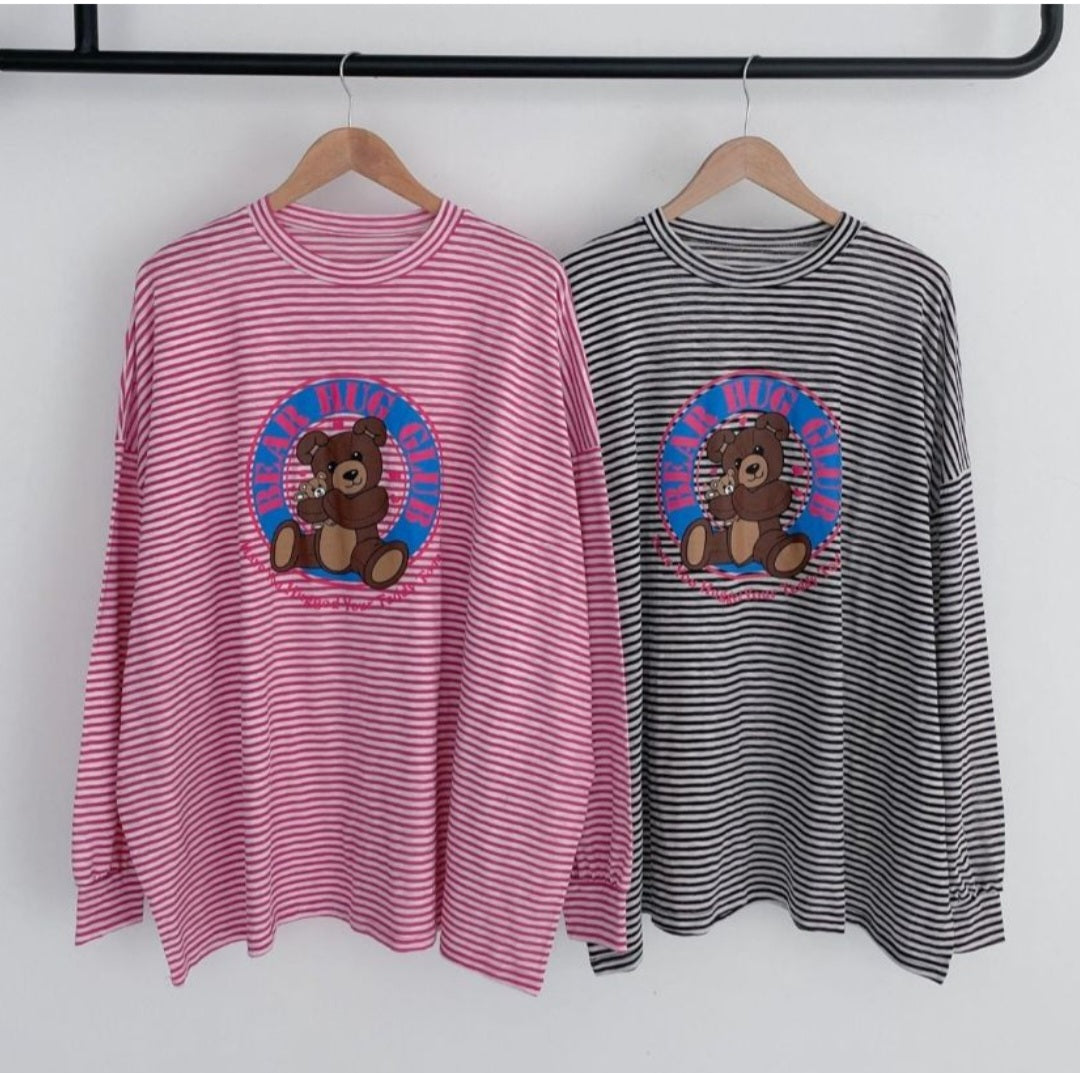 곰돌이 박스티셔츠