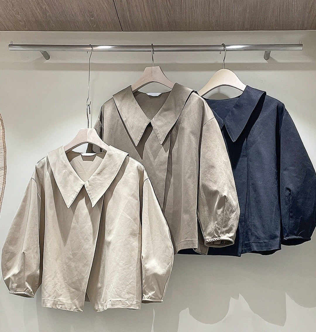 카라 트렌치자켓