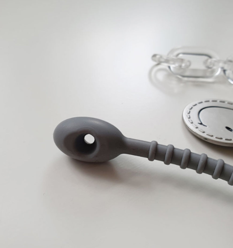 빅하트 스마일 체인 키홀더