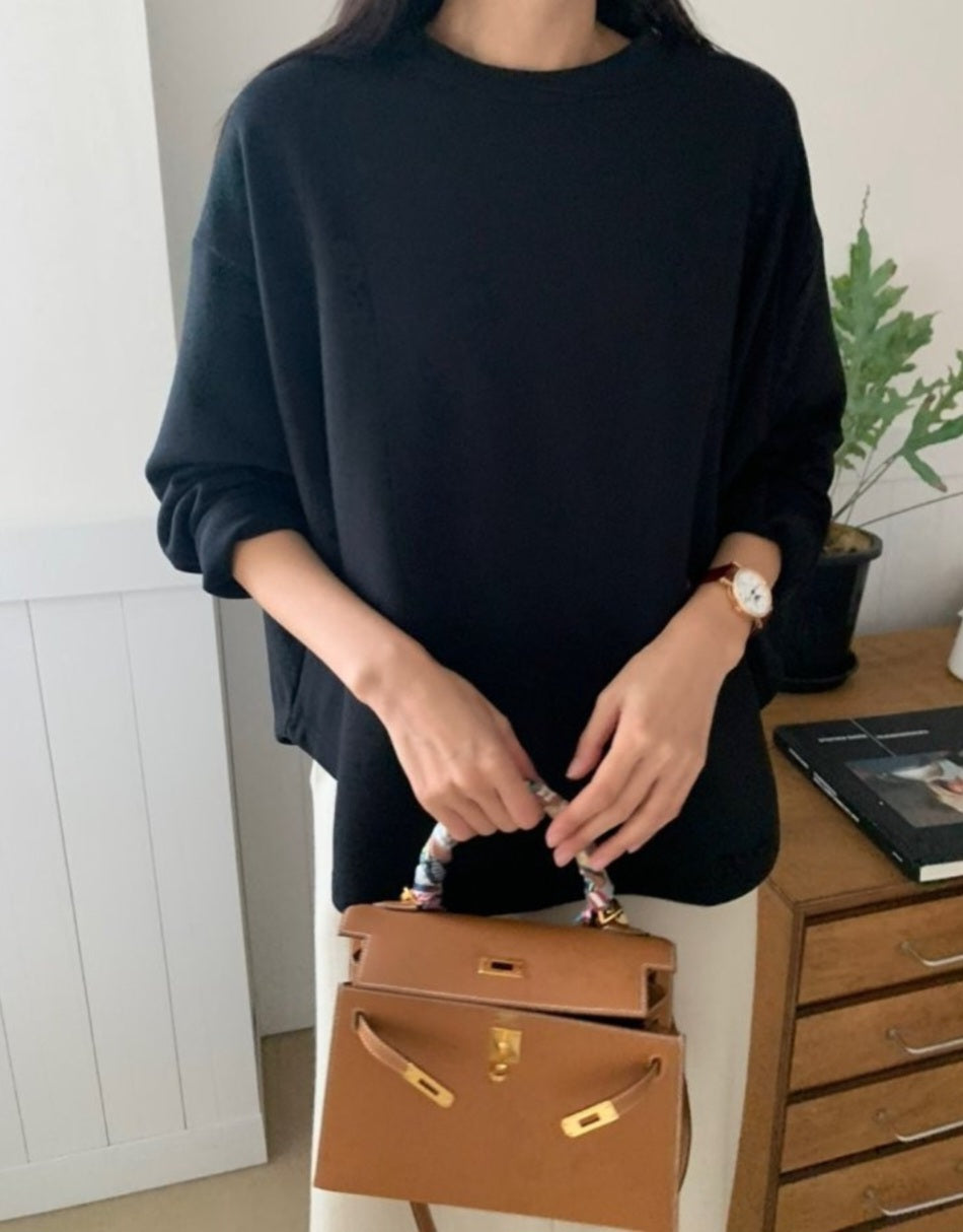 가오리 도톰T (안감기모)