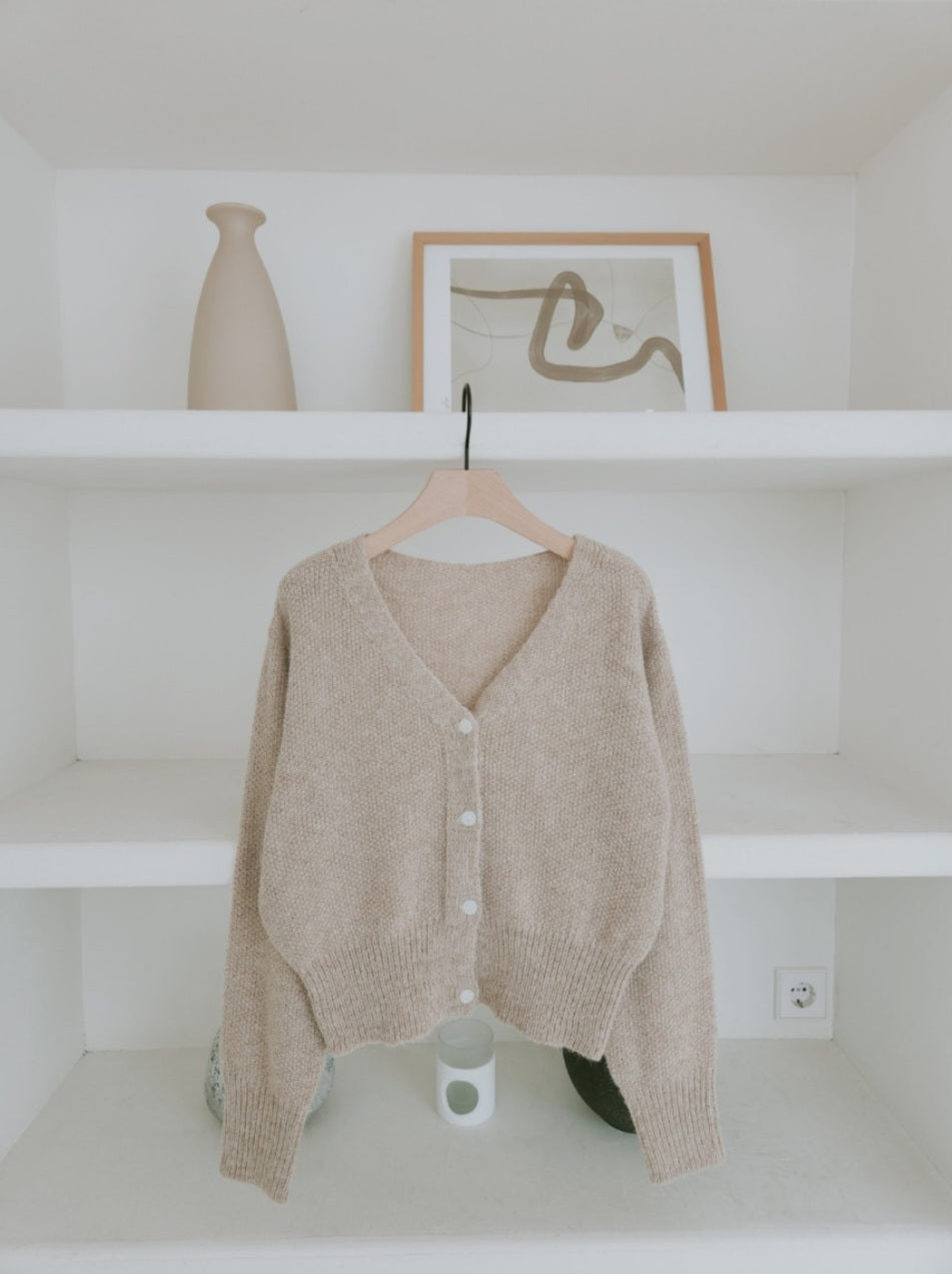 미미 알파카 가디건 (5colors)