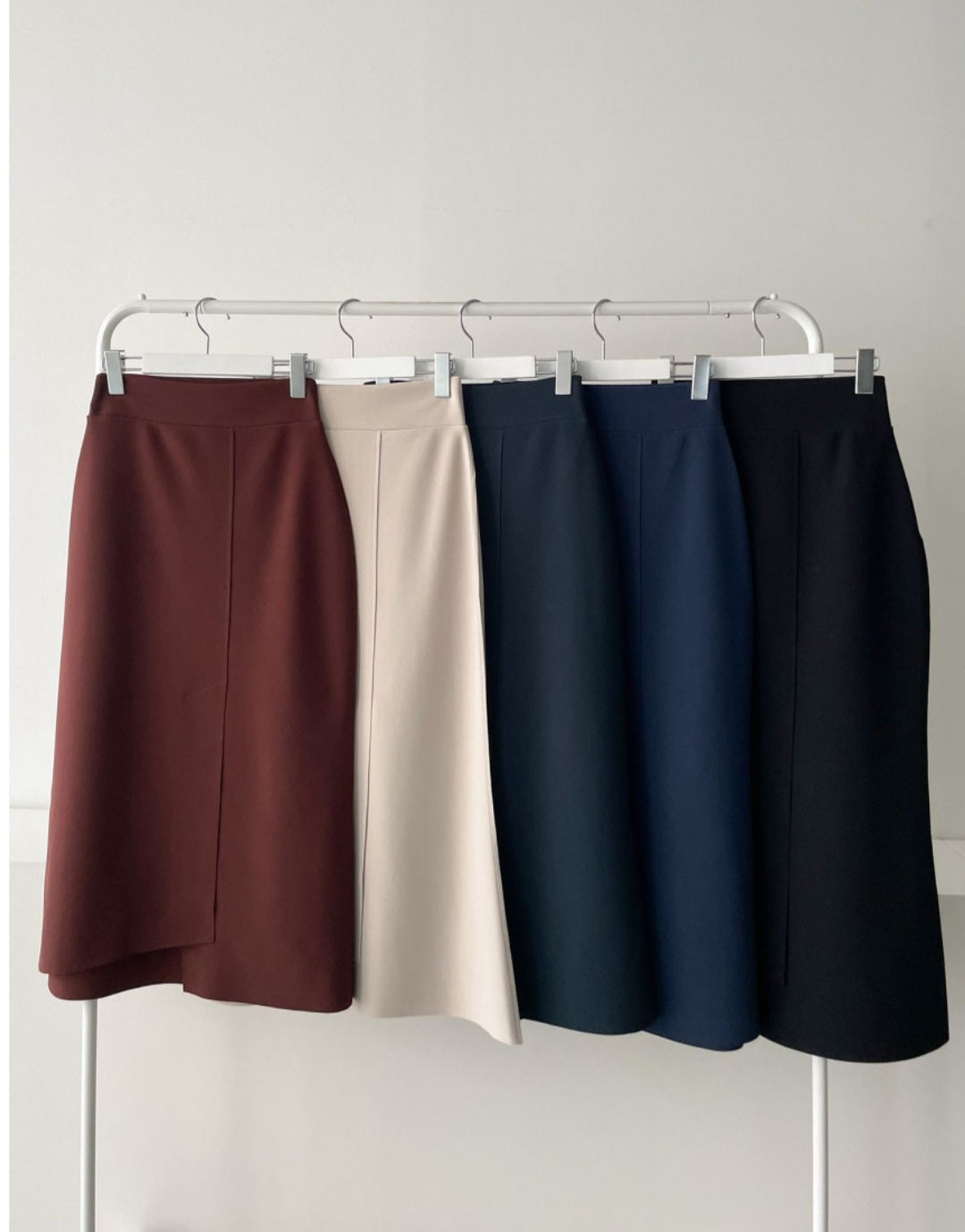 하이웨스트 머에이드 스커트