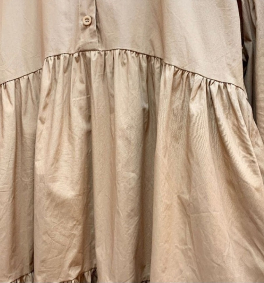 후드 박시 롱원피스