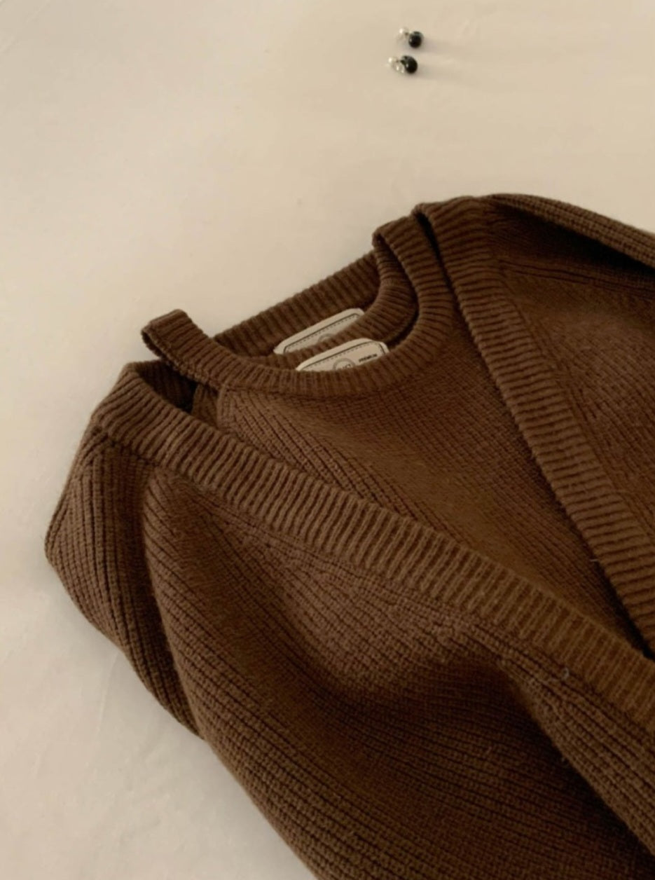 24ss 홀더나시 가디건 set