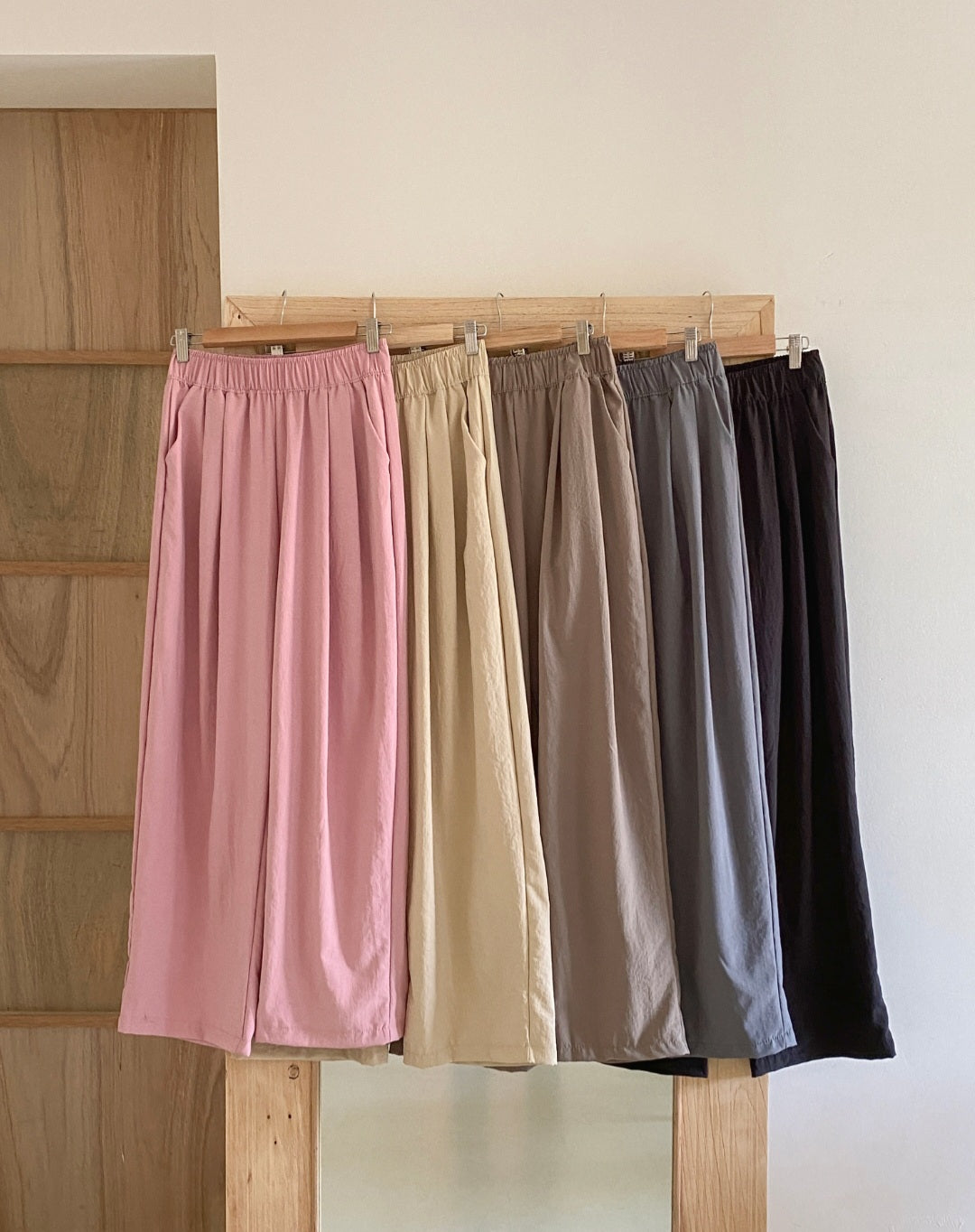 바스락 밴딩 슬랙스