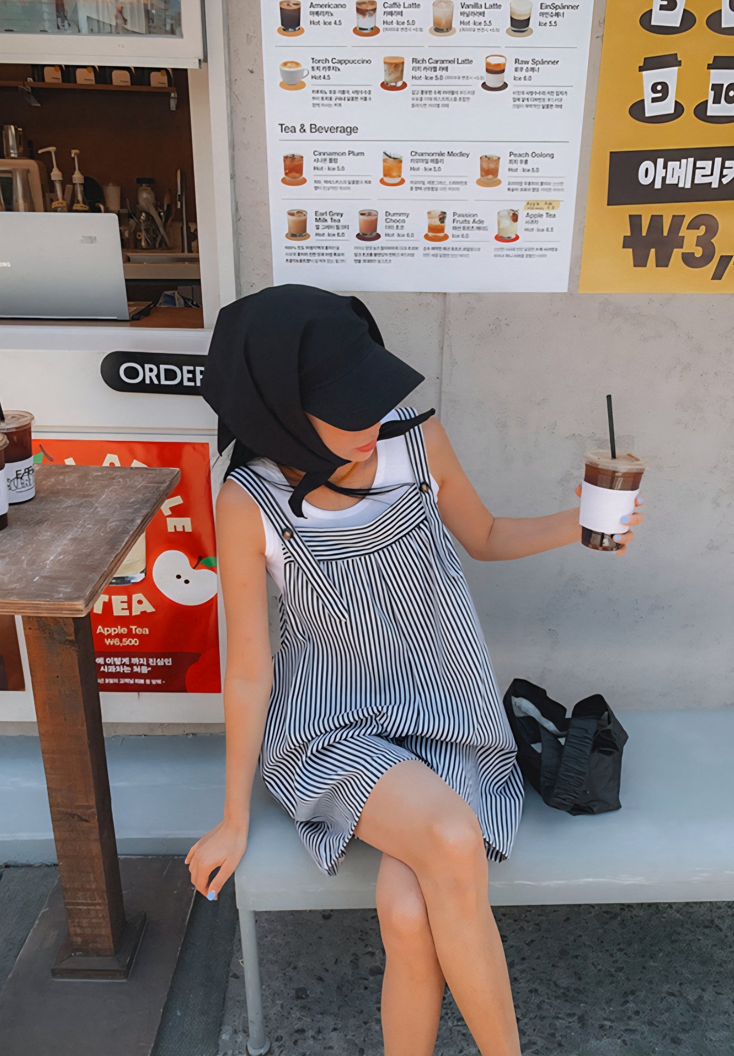 스프라이프 숏 점프수트