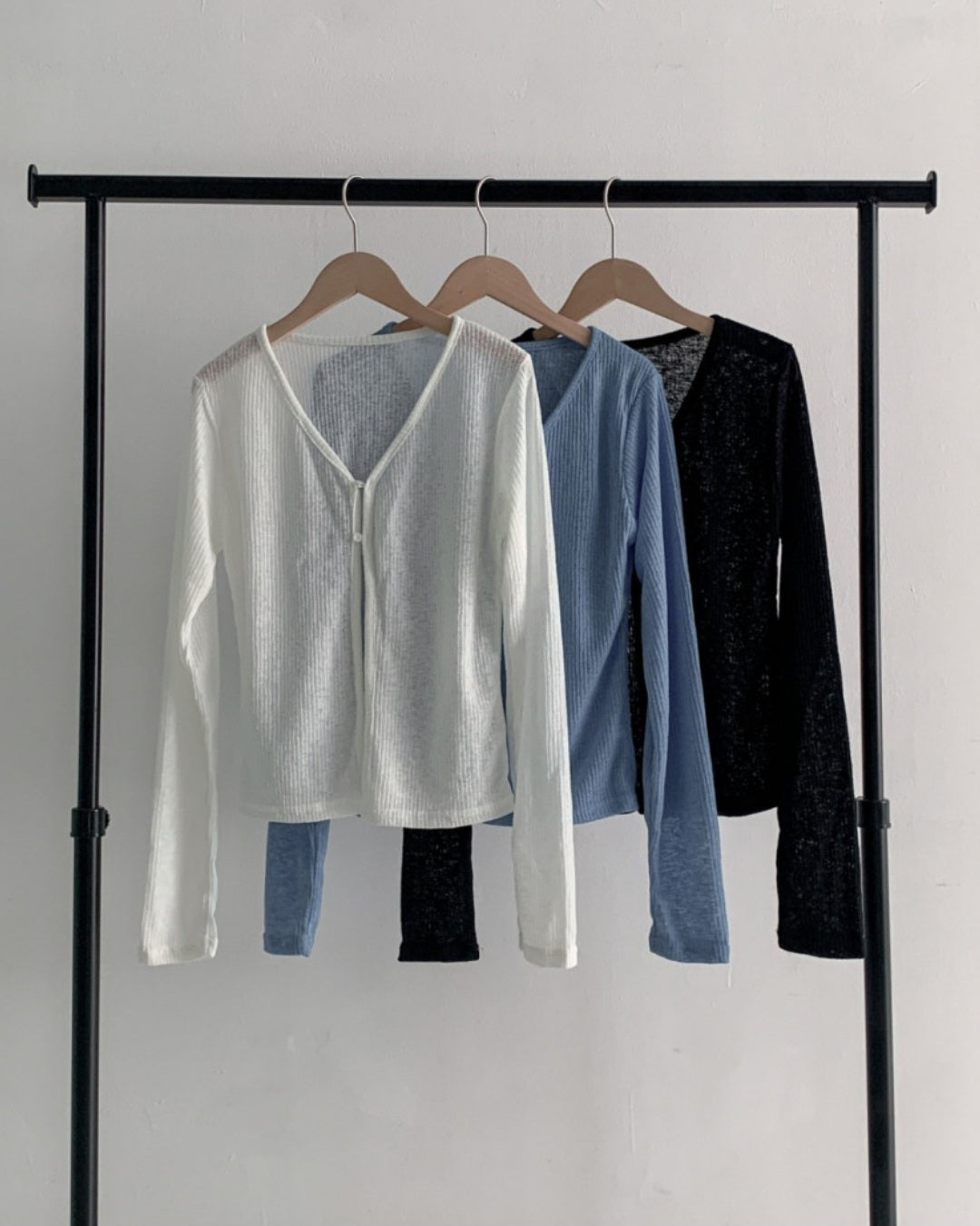 골지 여름 가디건