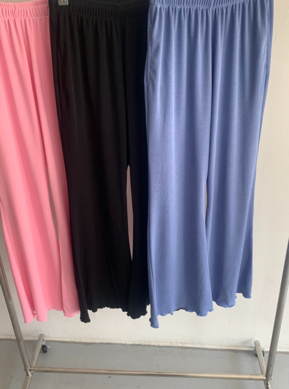 스판 물결 부츠컷 롱팬츠(2size)