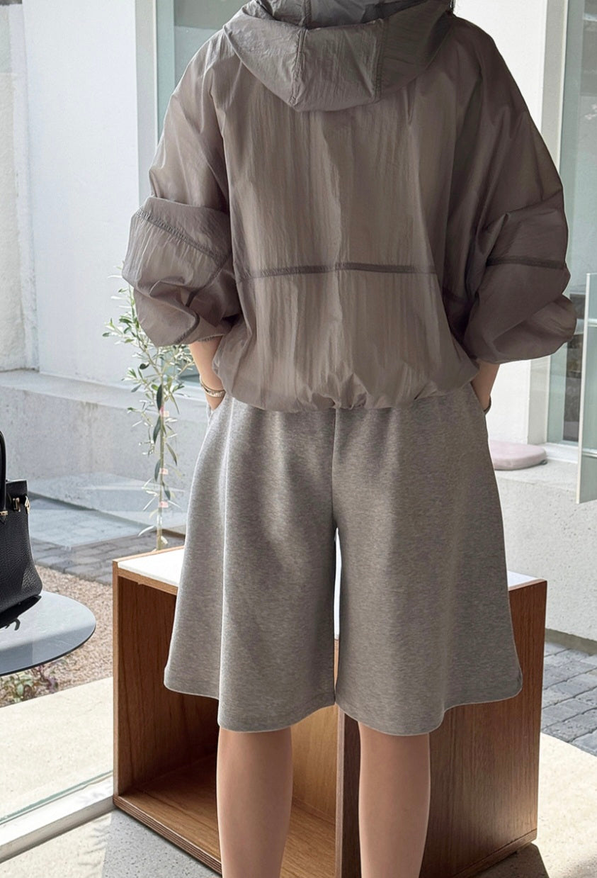 바람막이 후드 점퍼