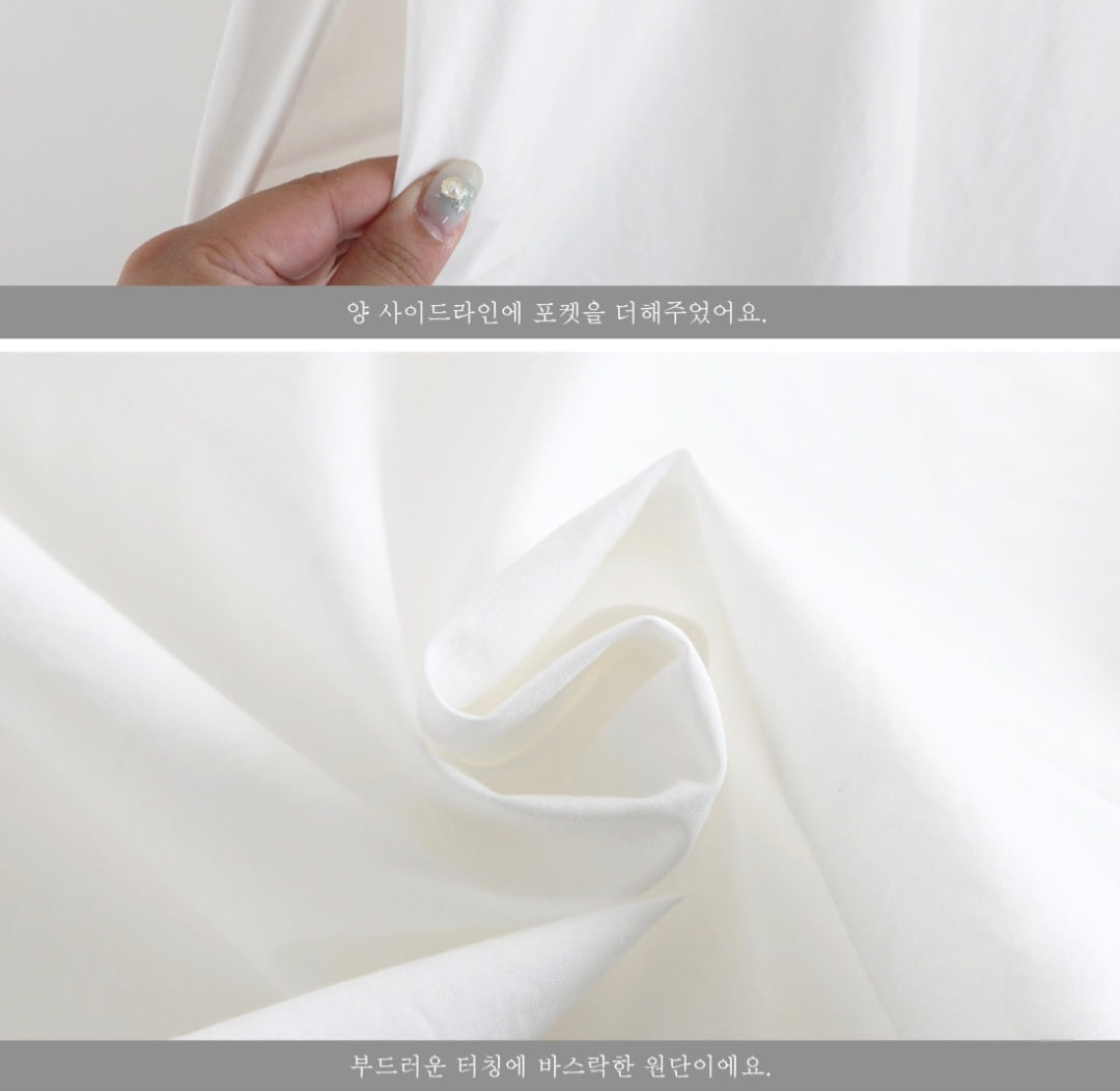 퍼프 롱원피스