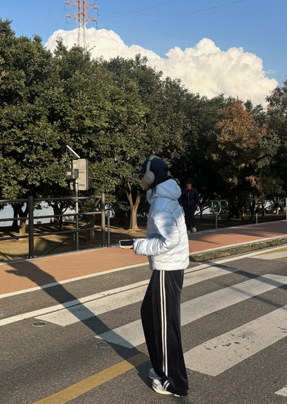 벨벳 레이스 트랙팬츠