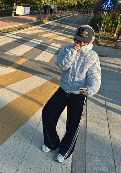 벨벳 레이스 트랙팬츠