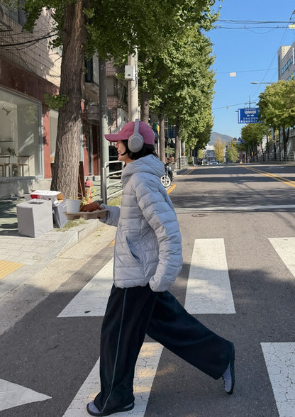 웰론 후드 경량패딩 M-XL (남여공용)