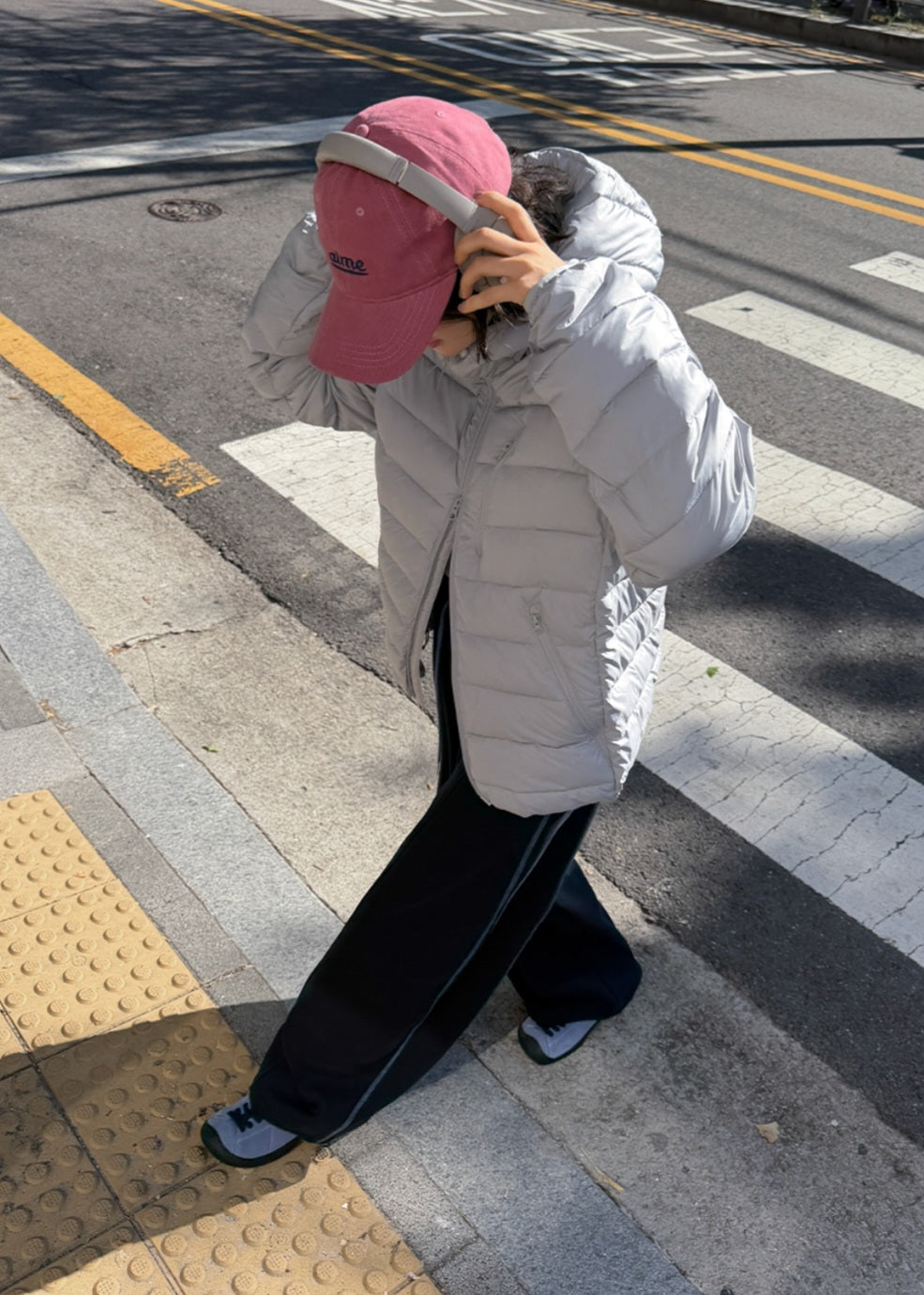 웰론 후드 경량패딩 M-XL (남여공용)