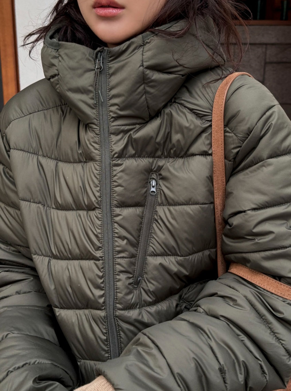 웰론 후드 경량패딩 M-XL (남여공용)