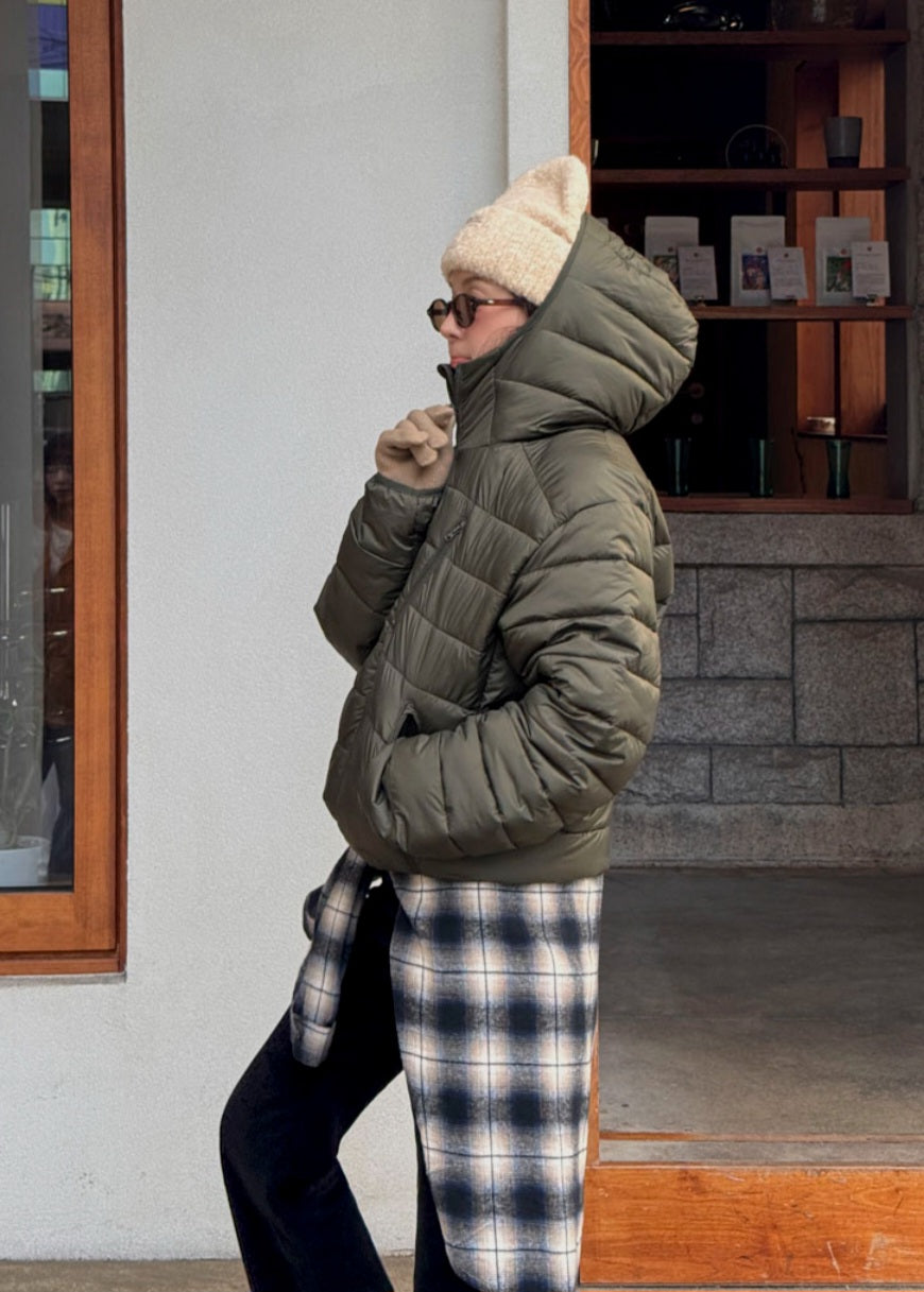 웰론 후드 경량패딩 M-XL (남여공용)