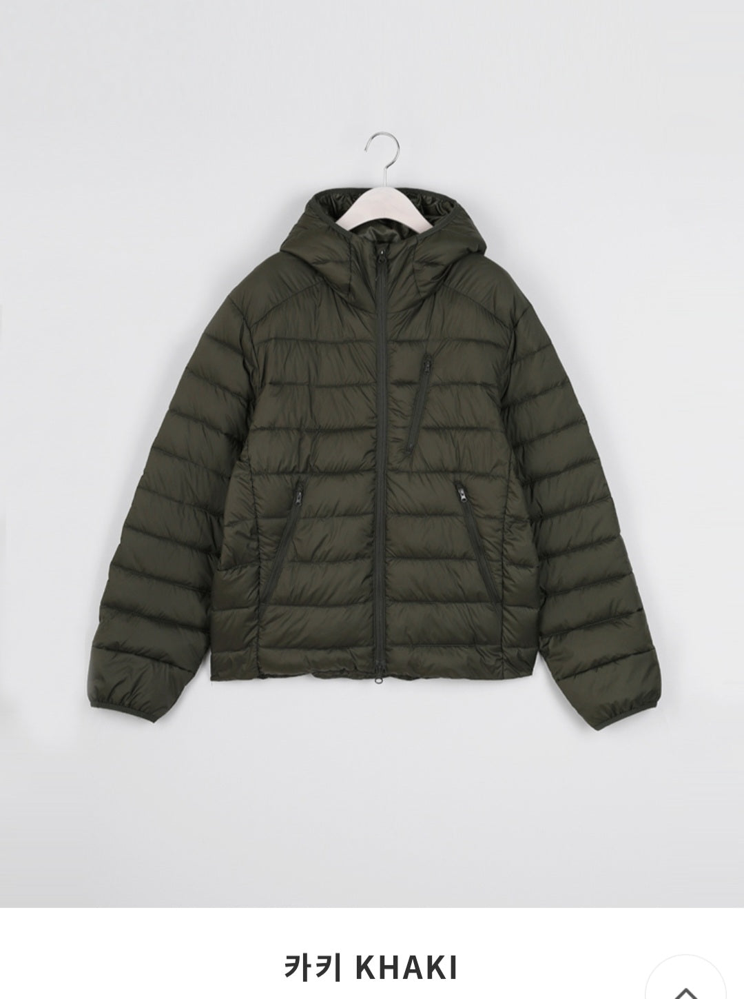 웰론 후드 경량패딩 M-XL (남여공용)