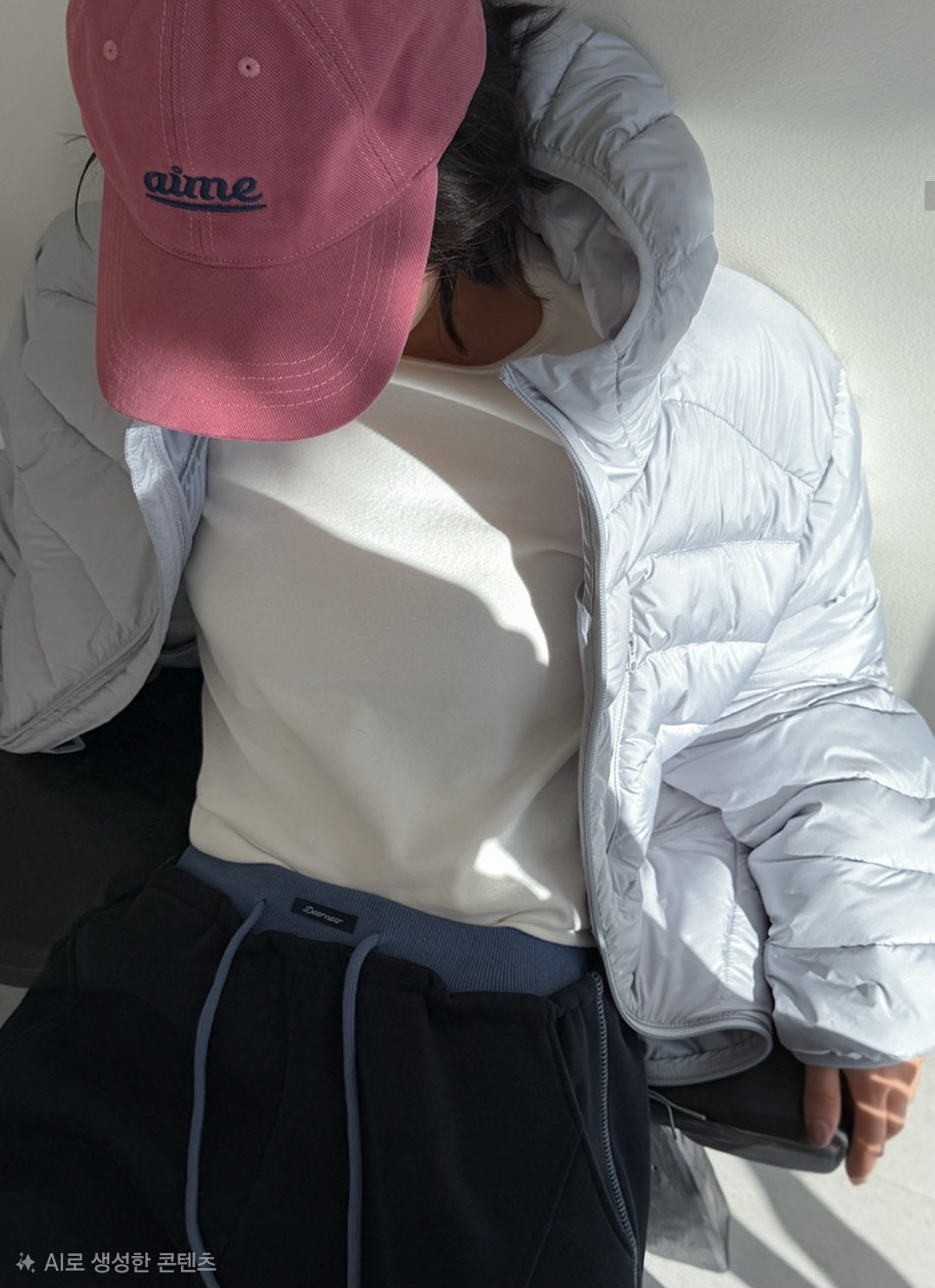웰론 후드 경량패딩 M-XL (남여공용)
