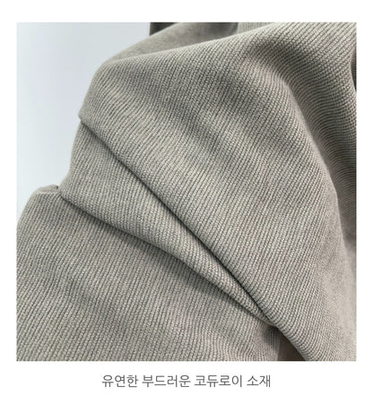 카라넥 스트링 골덴 롱 원피스
