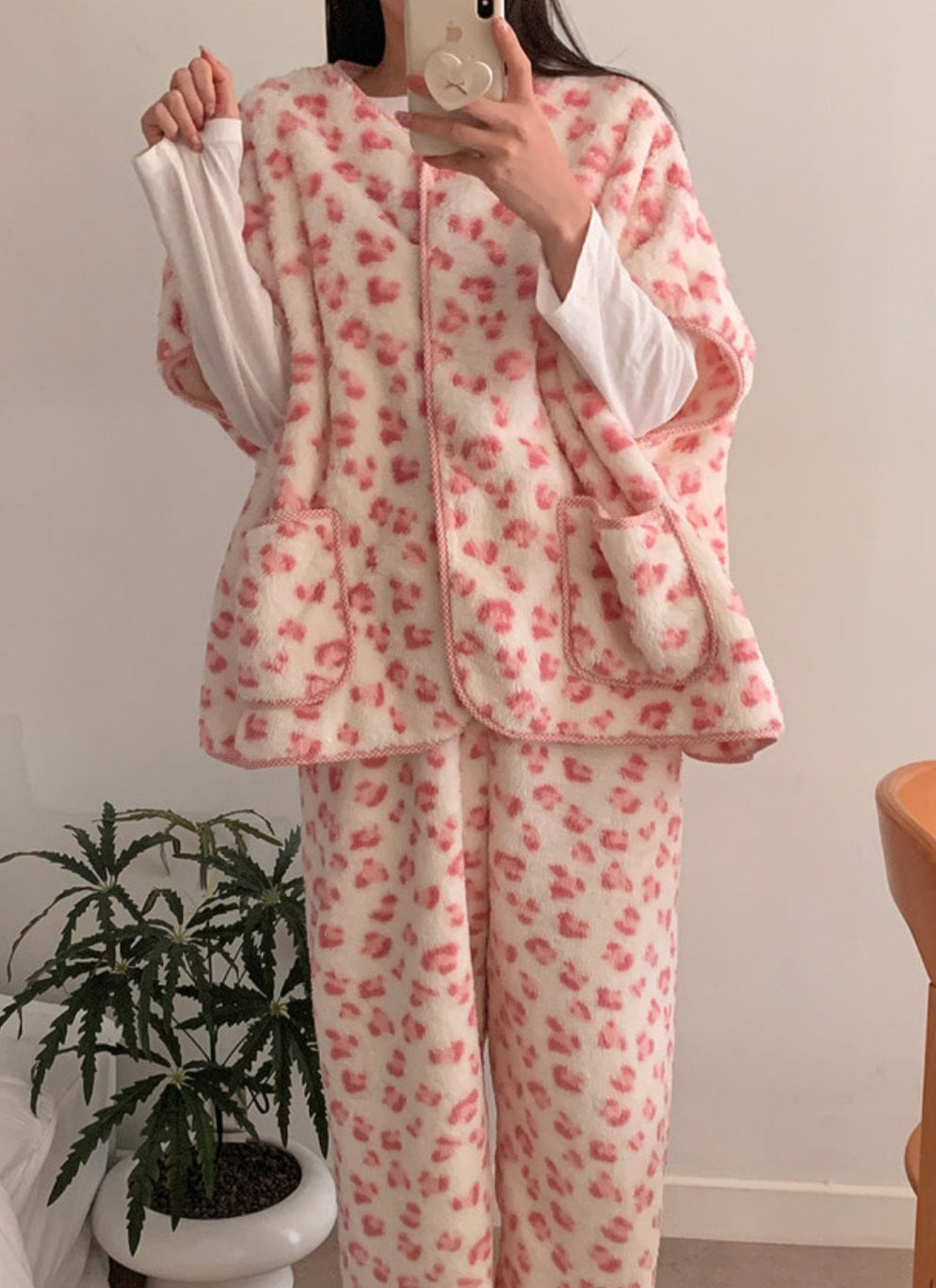 입는 이불! 조끼+팬츠 파자마 SET