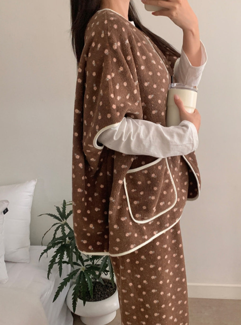 입는 이불! 조끼+팬츠 파자마 SET