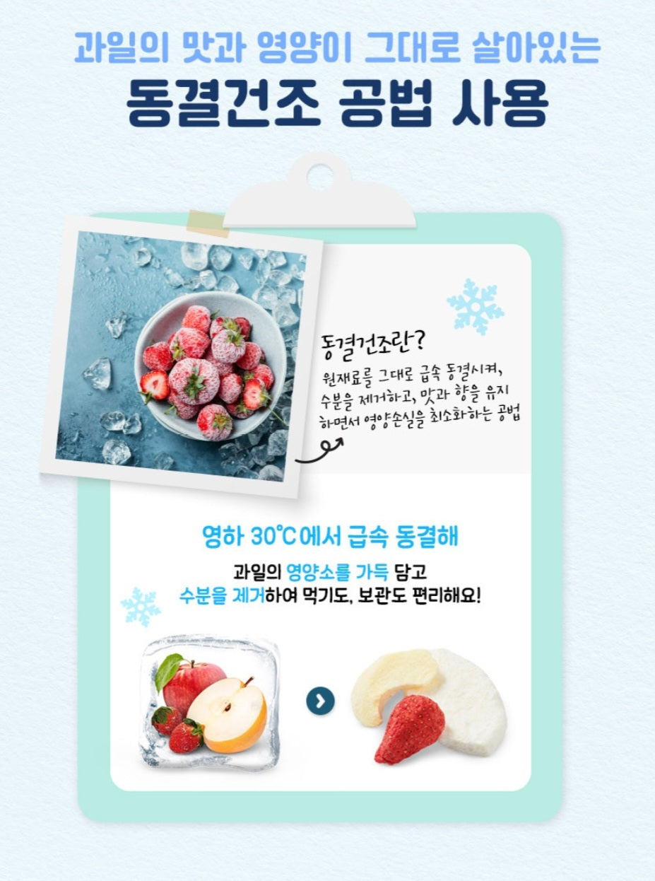 foods 아이얌 과일칩 2p