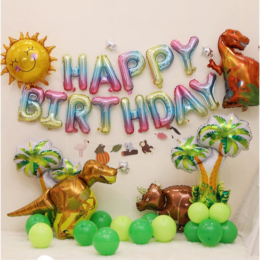 공룡 생일파티 세트