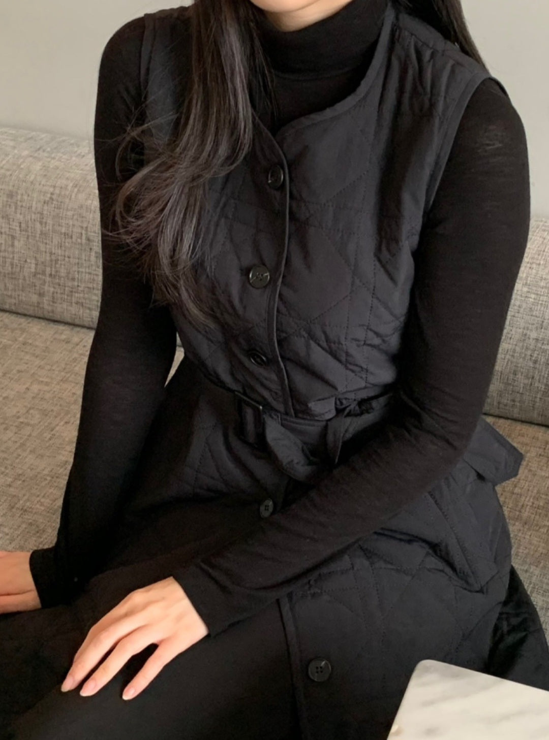 퀼팅 투피스 SET