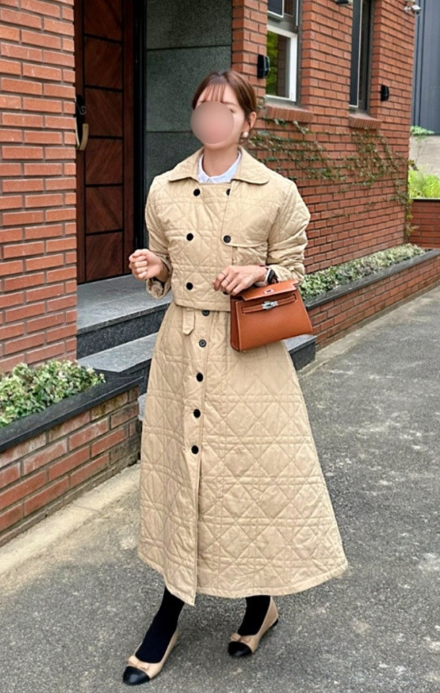 퀼팅 투피스 SET
