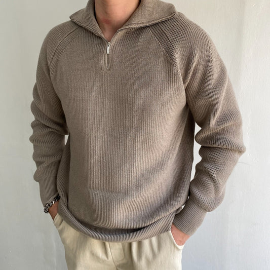 캐시미어 톰 집업니트 (7 Color)