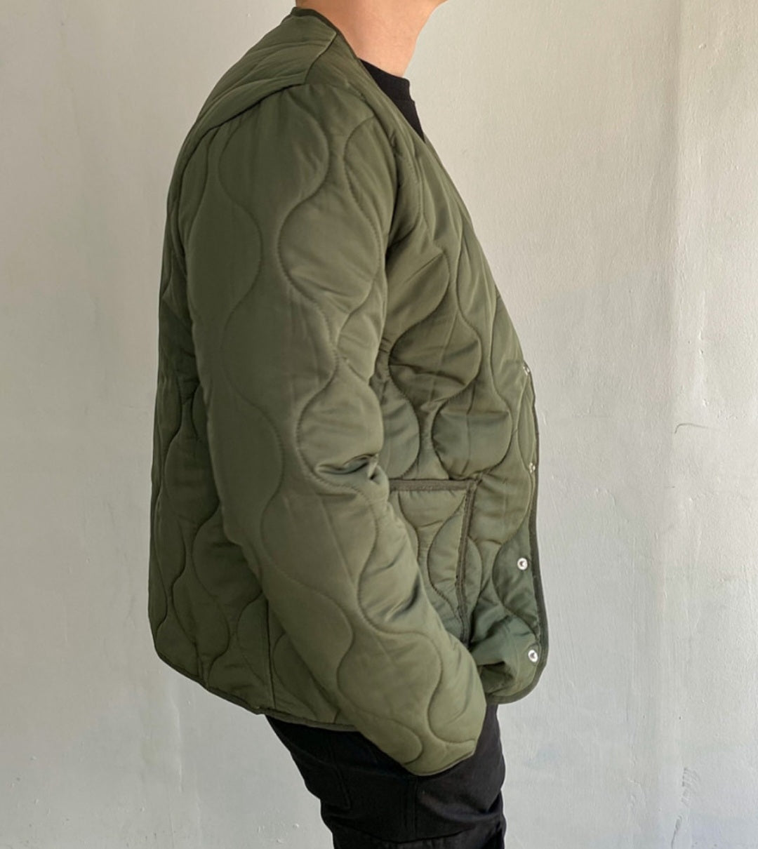퀄팅 깔깔이패딩 (S - 3XL)