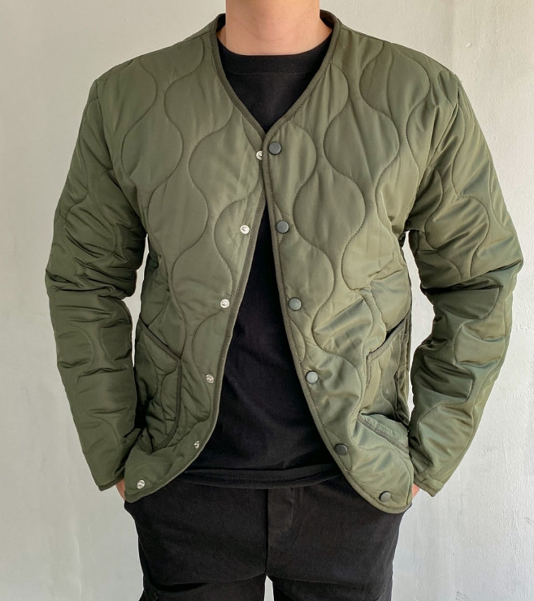 퀄팅 깔깔이패딩 (S - 3XL)