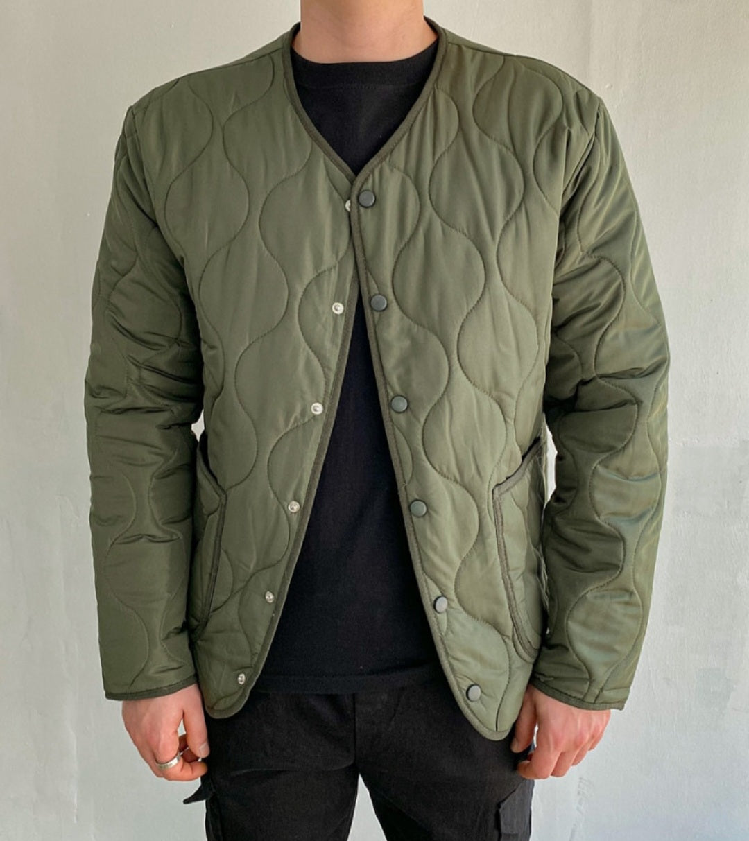 퀄팅 깔깔이패딩 (S - 3XL)