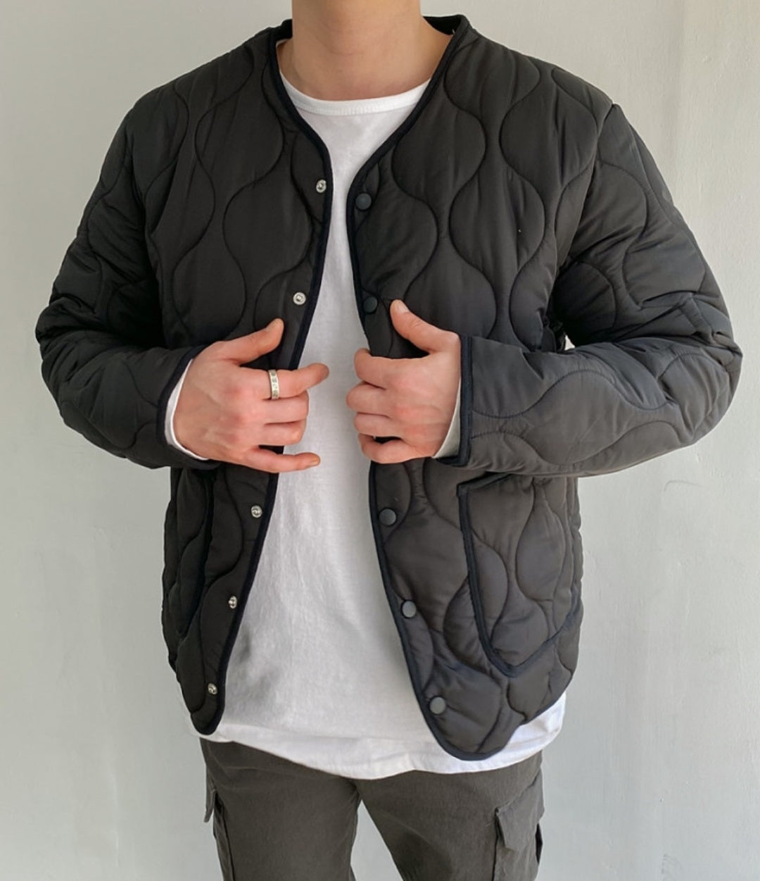 퀄팅 깔깔이패딩 (S - 3XL)
