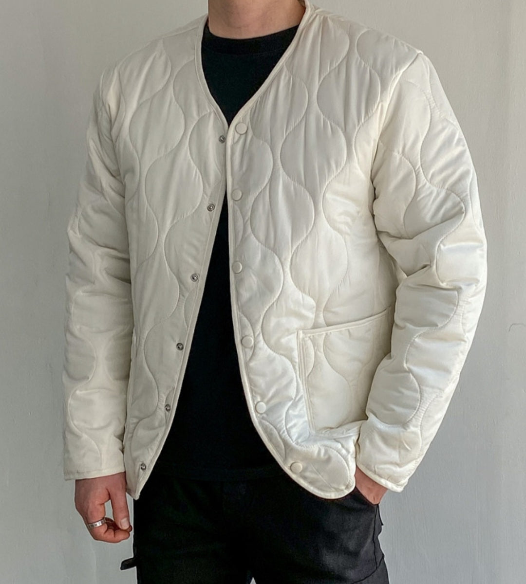 퀄팅 깔깔이패딩 (S - 3XL)