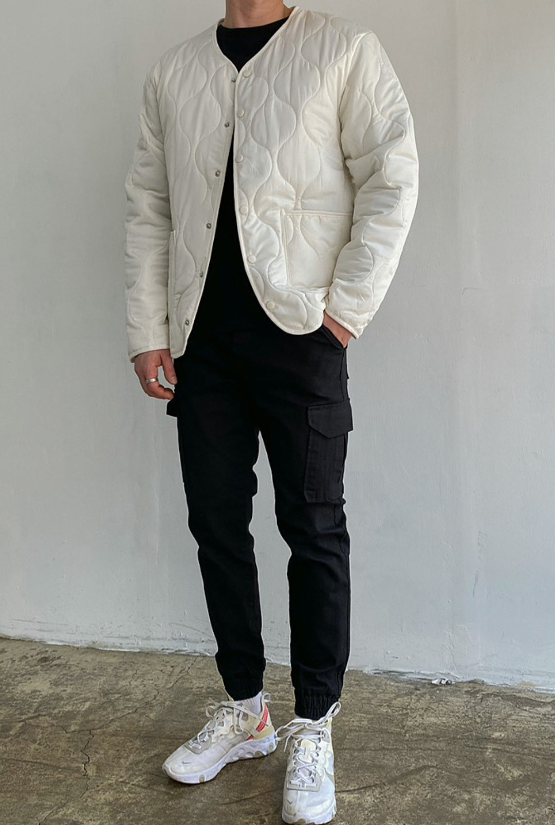 퀄팅 깔깔이패딩 (S - 3XL)