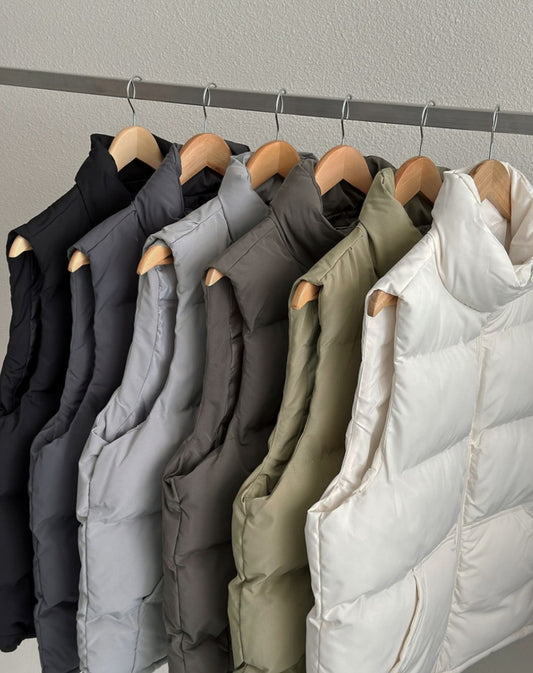 웰론 패딩조끼 (6 Color)