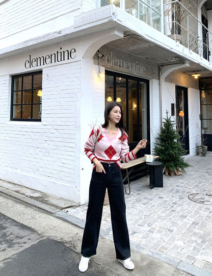 [기모] 포켓 와이드 데님팬츠