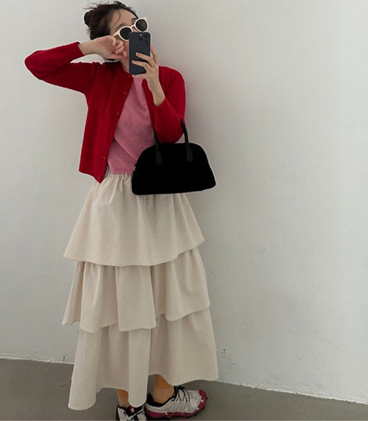 큐티 캉캉 스커트