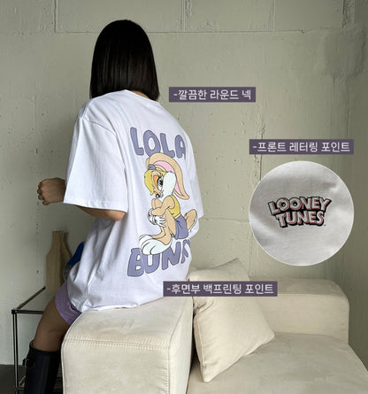 [루니툰 정품] 바니바니 반팔 티셔츠
