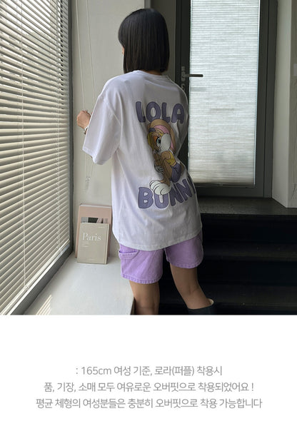 [루니툰 정품] 바니바니 반팔 티셔츠