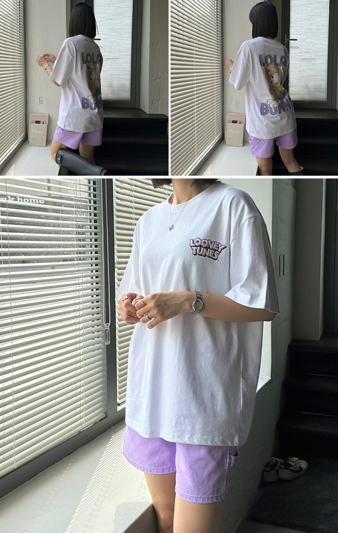 [루니툰 정품] 바니바니 반팔 티셔츠