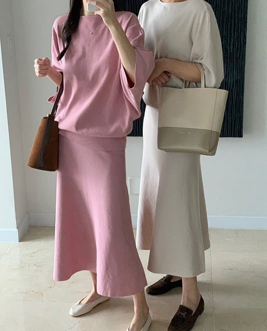 니트 브루노 투피스