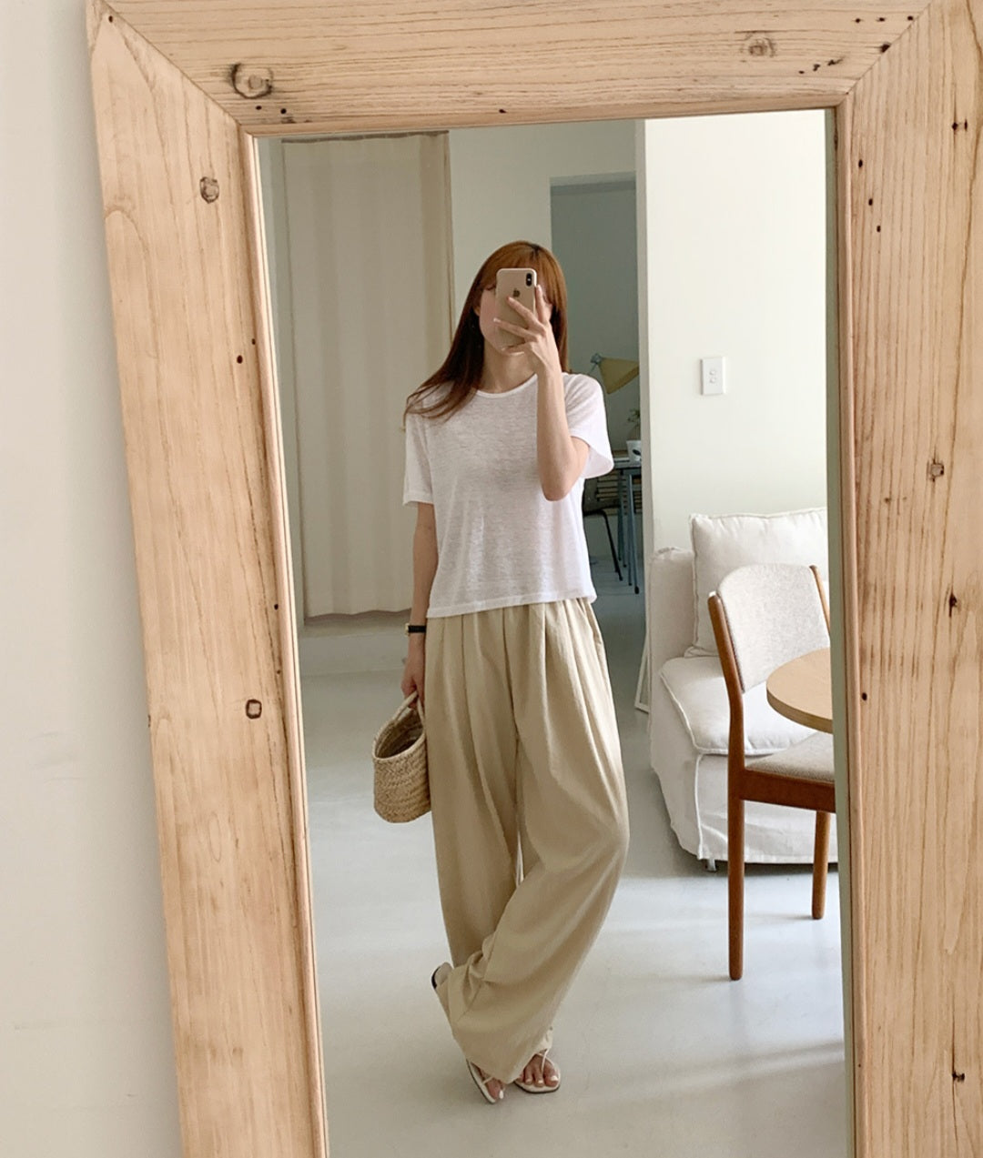 바스락 밴딩 슬랙스