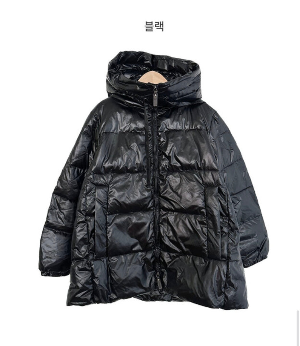 아방 패딩 duck down 100%