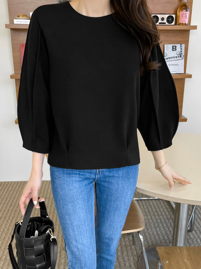 찰랑 퍼프 티셔츠