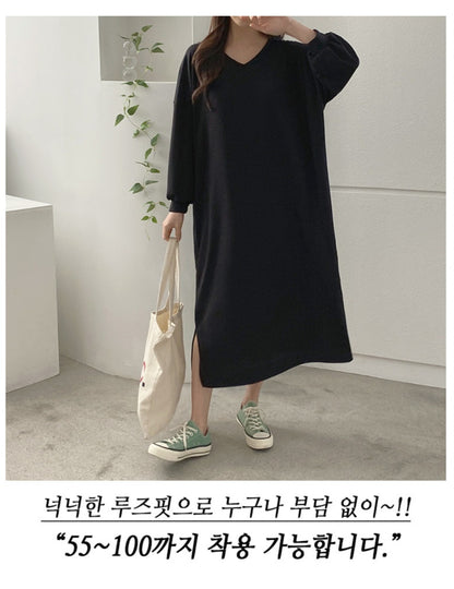 박시핏 롱원피스