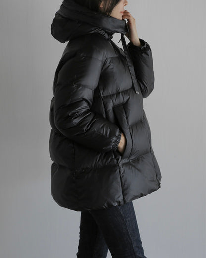 아방 패딩 duck down 100%