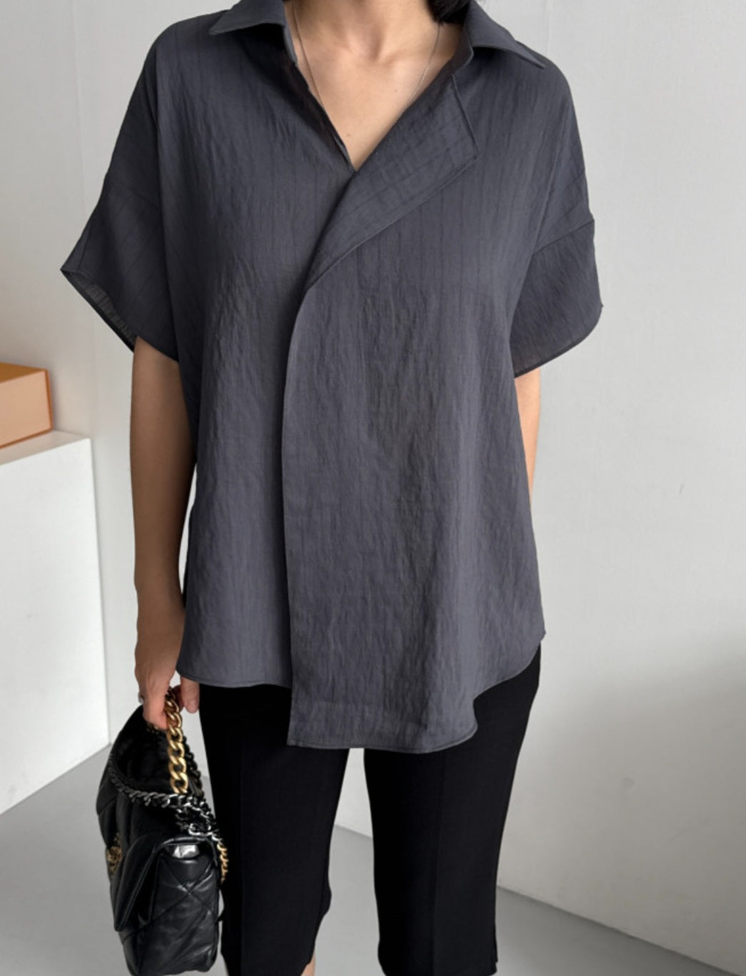 린넨 셔츠 블라우스