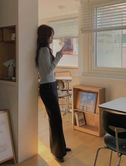 부츠컷 슬랙스 (기모)